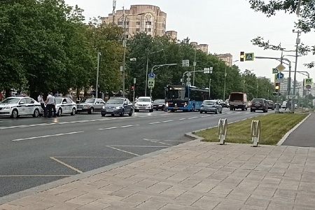 Пожилая пассажирка автобуса серьезно пострадала в результате аварии
