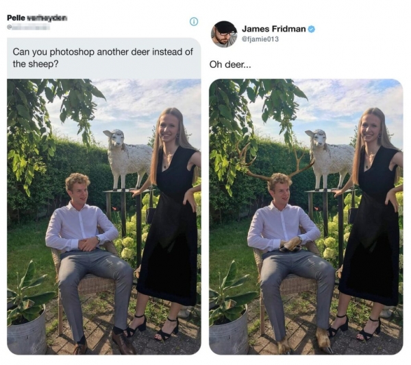 15 новых работ от троля фотошопа, который креативно исполнил желание своих клиентов