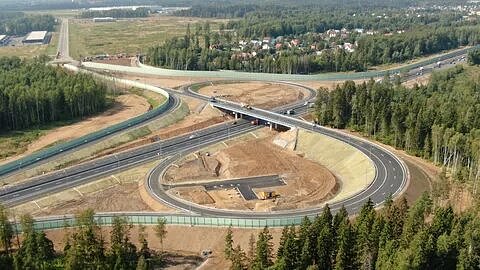 Новую развязку между Ложками и Радумлей открыли вблизи Зеленограда