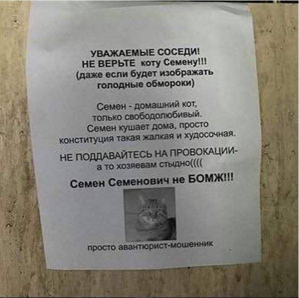 12 незаурядных посланий от соседей, которые оставляют свои пожелания в подъездах или прямо на дверях жильцов