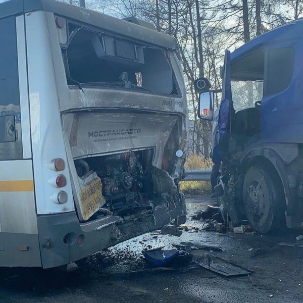 Крупная авария произошла рядом с Зеленоградом