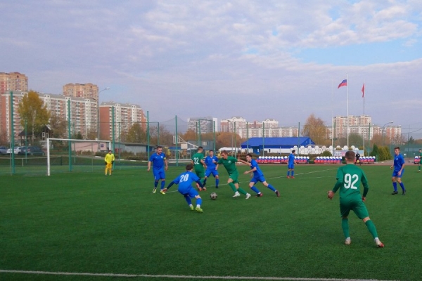 ФК «Зеленоград» одержал победу над командой «Трудовые Резервы»