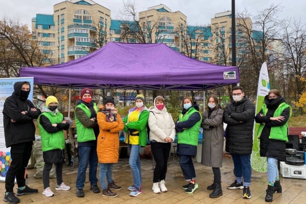 Центр досуга и спорта «Заря» принял участие в экологической акции