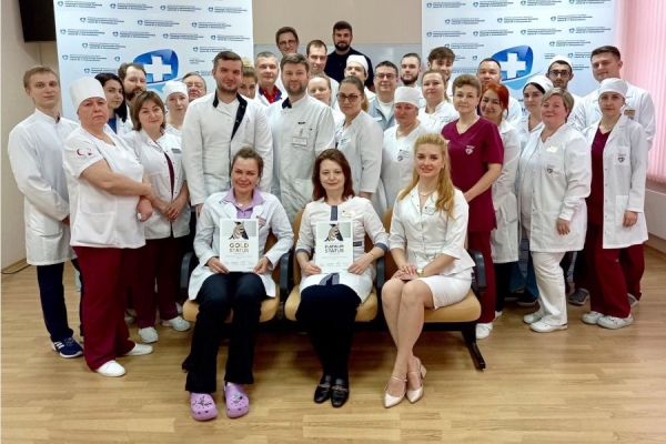 Городская клиническая больница имени М.П. Кончаловского получила высокую оценку Европейской организации по борьбе с инсультом (ESO)