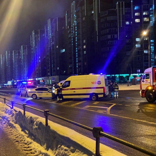 Две девушки пострадали в аварии в «новом городе»