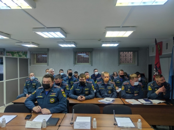 В Зеленограде подвели итоги деятельности местного пожарно-спасательного гарнизона