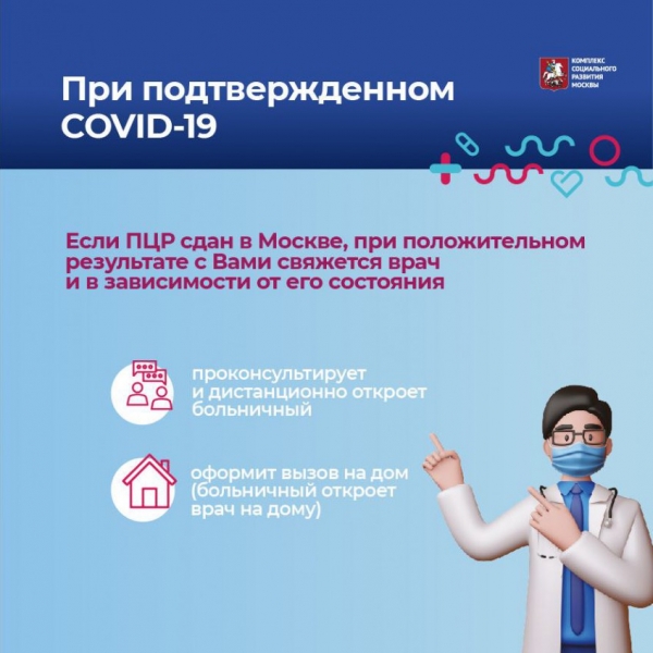 Оформление больничных при ОРВИ и COVID-19 - ГКБ Кончаловского