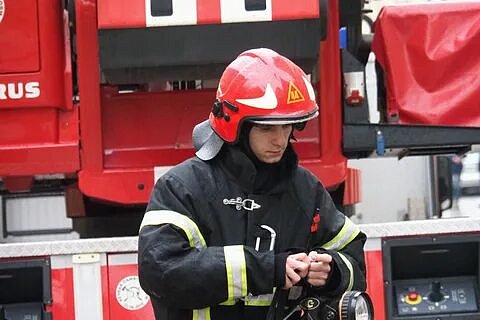 В Крюково на стройплощадке произошел пожар
