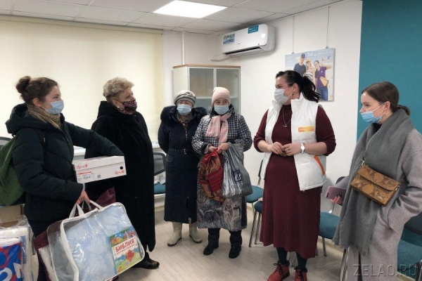 Редакция газеты «41» приняла участие в сборе вещей для Донбасса