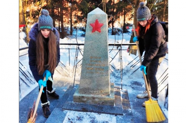 В Зеленограде прошла мемориально-патронатная акция «Чистый памятник»