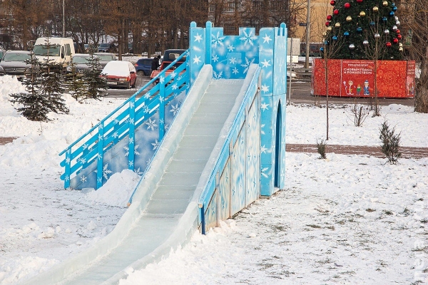 В Зеленограде власти назвали семь безопасных горок