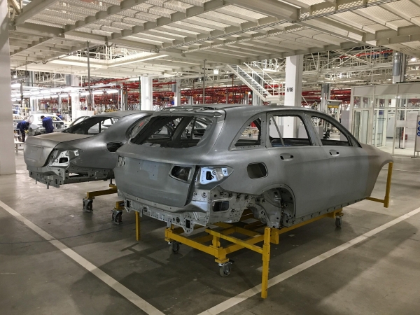 Под Зеленоградом приостановили работа завода Mercedes