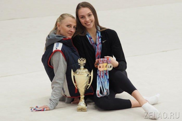 Зеленоградка Софья Ефимова - двукратная чемпионка России по художественной гимнастике