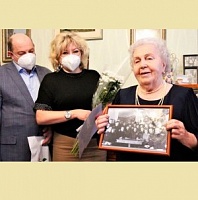 Зеленоградка отметила 90-летний юбилей