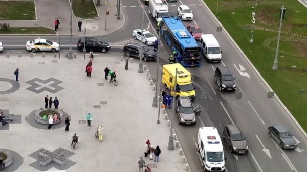 На Центральном проспекте в Зеленограде в результате ДТП пострадали семь человек