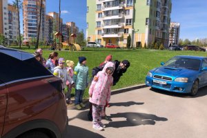 Сотрудники Госавтоинспекции Зеленограда провели акцию «Шагающий автобус»