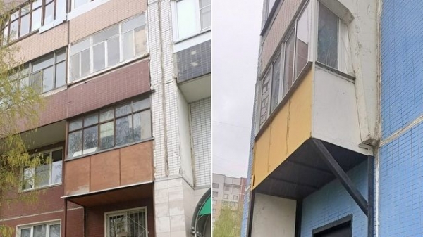 Мосжилинспекция обязала зеленоградцев демонтировать самодельные балконы