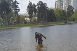 В Зеленограде проведено вторичное обследование дна водоемов
