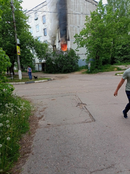 Под Зеленоградом сгорела квартира в давно расселенном доме