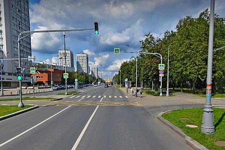 На Центральном проспекте столкнулись две легковушки