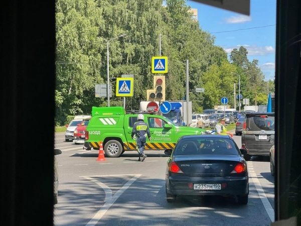 На Московском проспекте произошла серьезная авария