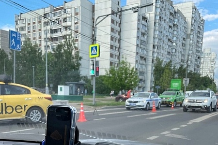 Таксист сбил велосипедиста в «новом городе»