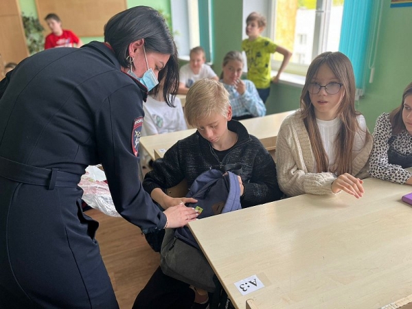 Сотрудники ГИБДД провели урок под названием «Летом без ДТП»