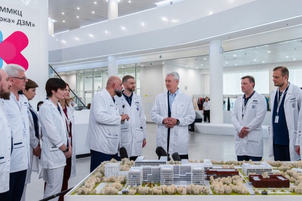 Собянин открыл новый перинатальный центр на базе  ММКЦ «Корммунарка»