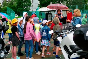 Сотрудники Госавтоинспекции Зеленограда провели профилактическое мероприятие в Озеропарке
