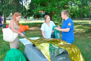 Зеленоградские пожарные и спасатели рассказали о безопасном образе жизни