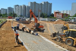 Бульвар в 15-м мкрн скоро будет готов