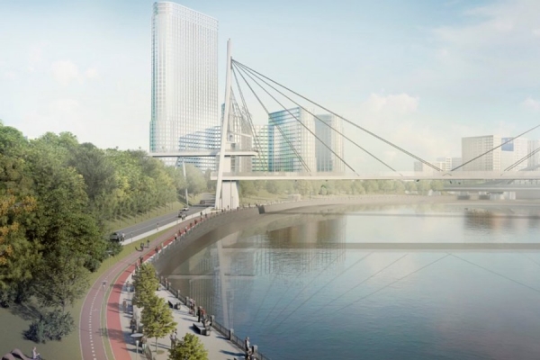 Велопешеходный мост появится в подмостовом пространстве МЦК