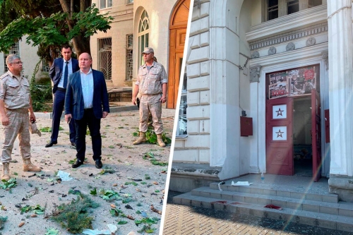 Развожаев заявил, что число пострадавших при взрыве во дворе штаба ЧФ возросло до шести 