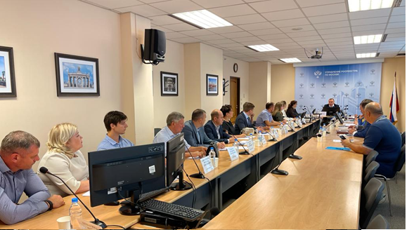 В Росреестре по Москве обсудили вопросы взаимодействия ведомства и СРО кадастровых инженеров