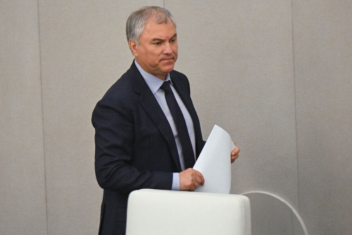 Володин на встрече с Путиным: решение начать спецоперацию предотвратило катастрофу 