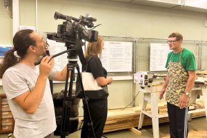 Подопечных Реабилитационного центра для инвалидов «Ремесла» показали на телевидении