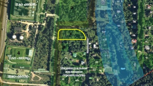 Участок рядом с 23-м микрорайоном сдают в аренду под строительство торгово-бытового комплекса