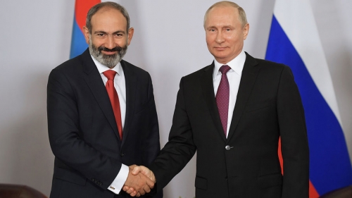 Путин и Пашинян уверены, что отношения Армении и России будут развиваться и укрепляться 