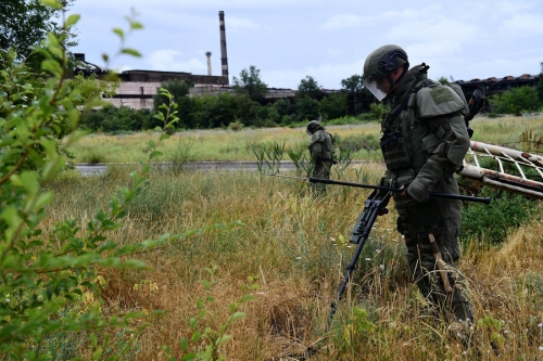 На базе ВСУ под Донецком нашли оружие вермахта рядом с американскими ПТРК 