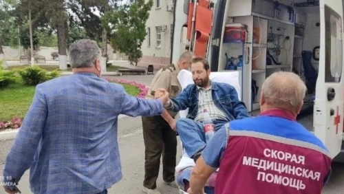 Подорвавшийся на мине под Херсоном журналист Маттиа Сорби вернулся в Италию 
