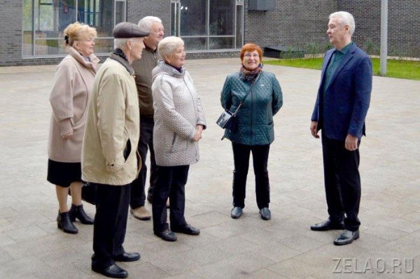 Сергей Собянин встретился с жителями района Крюково