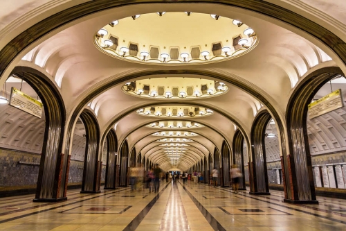 Москвичи назвали «Маяковскую» самой красивой станцией столичного метро 