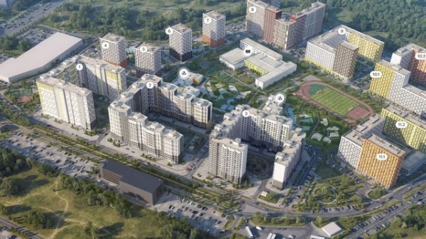 Новый шестиэтажный паркинг построили в 17-м микрорайоне
