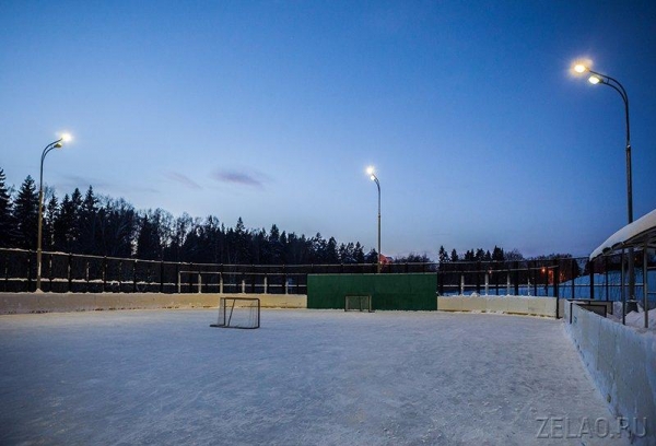В Зеленограде открыты 5 катков с искусственным льдом