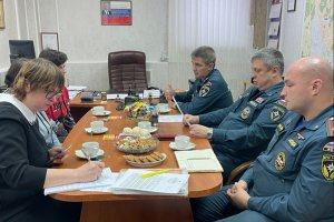 В окружном управлении МЧС состоялась встреча с активными жителями города