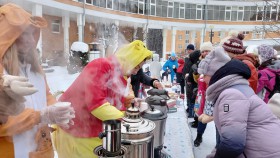 Новогодний праздник на #станциисчастья - ГКБ Кончаловского