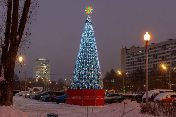 Зеленоград украсился к Новому году (фотогалерея)