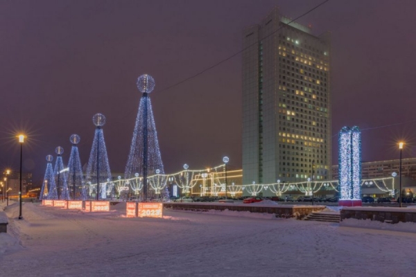 Зеленоград украсился к Новому году (фотогалерея)