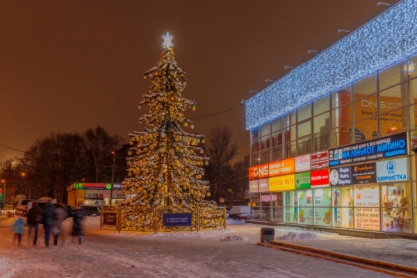 Зеленоград украсился к Новому году (фотогалерея)