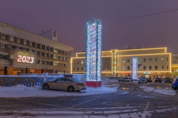 Зеленоград украсился к Новому году (фотогалерея)